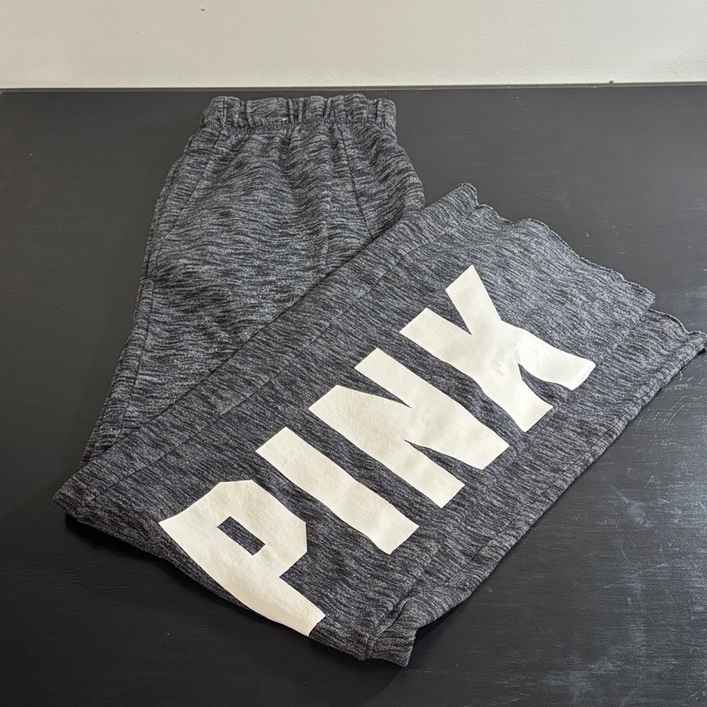 PINK Gray Sweats